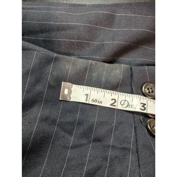 Lauren Ralph Lauren Blazer Men's 48R Navy 100% Wool - Picture 10 of 10